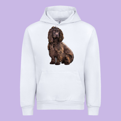 Boykin Spaniel Dog Urban Hoodie Designed By Lillyallendesigns