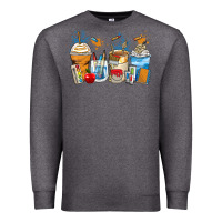 Charcoal Heather art teacher coffee cups Premium Sweatshirt - Zillion Design Studio
