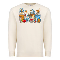 Sandshell art teacher coffee cups Premium Sweatshirt - Zillion Design Studio