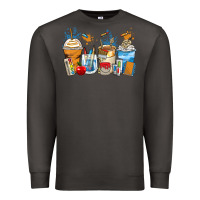 Smoke art teacher coffee cups Premium Sweatshirt - Zillion Design Studio