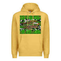 Antique Gold let's get lucked up Premium Hoodie - Artiststas