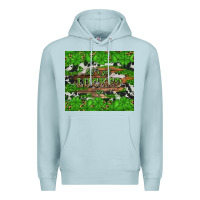 Blue Mist let's get lucked up Premium Hoodie - Artiststas