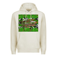 Oatmeal Heather let's get lucked up Premium Hoodie - Artiststas