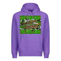 Purple let's get lucked up Premium Hoodie - Artiststas