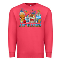 Cardinal art teacher coffee cups Premium Sweatshirt - Zillion Design Studio