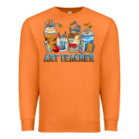 Carrot art teacher coffee cups Premium Sweatshirt - Zillion Design Studio