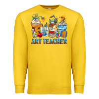 Lemon art teacher coffee cups Premium Sweatshirt - Zillion Design Studio