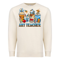 Sandshell art teacher coffee cups Premium Sweatshirt - Zillion Design Studio