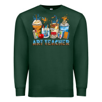 Sports Green art teacher coffee cups Premium Sweatshirt - Zillion Design Studio