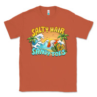 Copper salty hair sandy toes summer Classic Tee - BarkalooDesign