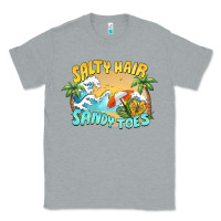 Heather Grey salty hair sandy toes summer Classic Tee - BarkalooDesign
