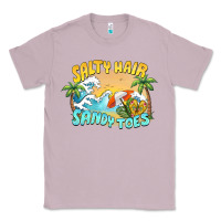Lilac salty hair sandy toes summer Classic Tee - BarkalooDesign