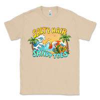 Mushroom salty hair sandy toes summer Classic Tee - BarkalooDesign