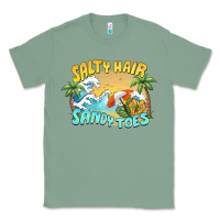Sage salty hair sandy toes summer Classic Tee - BarkalooDesign