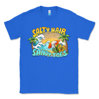 True Royal salty hair sandy toes summer Classic Tee - BarkalooDesign