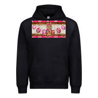 Black pink camouflage egg hunter bunny   license plate Urban Hoodie - BarkalooDesign