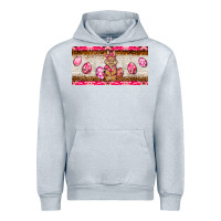 Heather Grey pink camouflage egg hunter bunny   license plate Urban Hoodie - BarkalooDesign