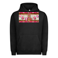 Pigment Black pink camouflage egg hunter bunny   license plate Urban Hoodie - BarkalooDesign
