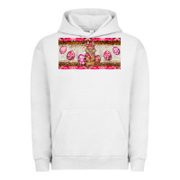 Pigment Lunar Rock pink camouflage egg hunter bunny   license plate Urban Hoodie - BarkalooDesign