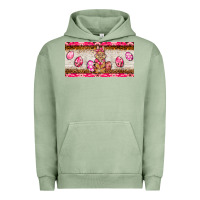 Pigment Oil Green pink camouflage egg hunter bunny   license plate Urban Hoodie - BarkalooDesign