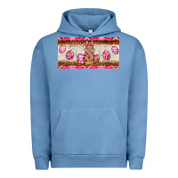 Pigment Pebble Blue pink camouflage egg hunter bunny   license plate Urban Hoodie - BarkalooDesign