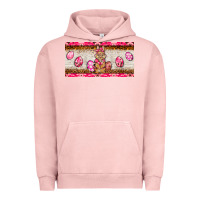Pigment Salmon pink camouflage egg hunter bunny   license plate Urban Hoodie - BarkalooDesign