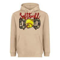 Mushroom softball dad Heavyweight Hoodie - Zillion Design Studio