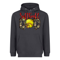 Smoke softball dad Heavyweight Hoodie - Zillion Design Studio