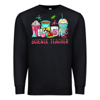 Black science teacher coffee cups Premium Sweatshirt - Zillion Design Studio