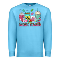 Ocean Blue science teacher coffee cups Premium Sweatshirt - Zillion Design Studio