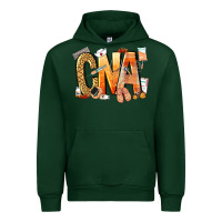 Forest Green cna certified nursing assistant nurse Urban Hoodie - NancyCooperArtShop
