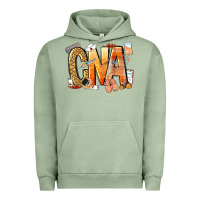 Pigment Oil Green cna certified nursing assistant nurse Urban Hoodie - NancyCooperArtShop