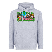 Heather Grey para professional Heavyweight Hoodie - texasbilliewilder