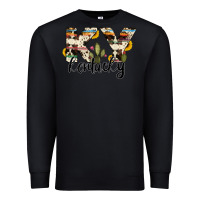 Black kentucky state cowhide serape cactus Premium Sweatshirt - RanaPortraitStore