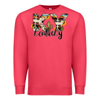 Cardinal kentucky state cowhide serape cactus Premium Sweatshirt - RanaPortraitStore