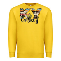 Lemon kentucky state cowhide serape cactus Premium Sweatshirt - RanaPortraitStore