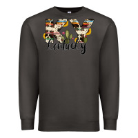 Smoke kentucky state cowhide serape cactus Premium Sweatshirt - RanaPortraitStore