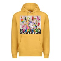 Mustard popsicle's and unicorn Premium Hoodie - AdoDesignShop