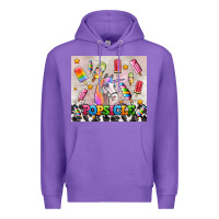 Purple popsicle's and unicorn Premium Hoodie - AdoDesignShop