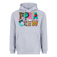 Heather Grey para crew Heavyweight Hoodie - texasbilliewilder