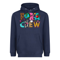 Navy para crew Heavyweight Hoodie - texasbilliewilder