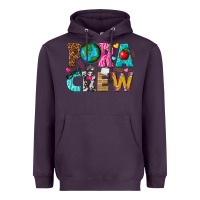 Plum para crew Heavyweight Hoodie - texasbilliewilder