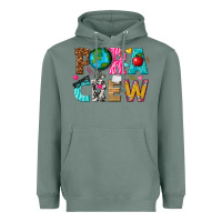 Sage para crew Heavyweight Hoodie - texasbilliewilder