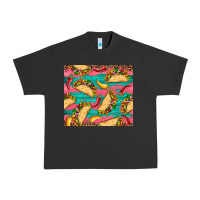 Pigment Black mexican taco paper glitter leopard wooden Urban Heavy Tee - Artiststas
