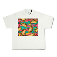 Pistachio mexican taco paper glitter leopard wooden Urban Heavy Tee - Artiststas