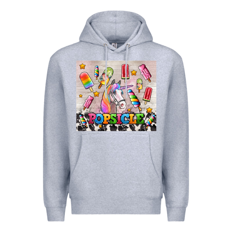 Popsicle's And Unicorn Premium Hoodie by AdoDesignShop | Teevron