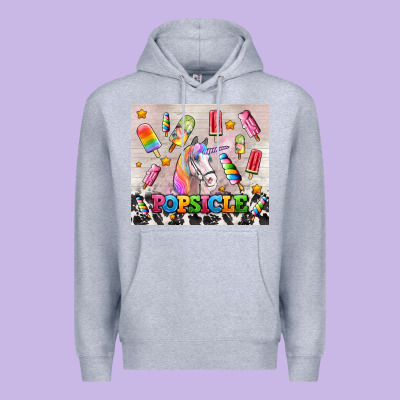 Popsicle's And Unicorn Premium Hoodie Designed By Adodesignshop