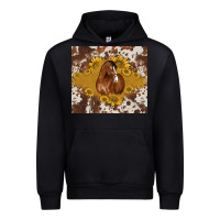 Black horse Urban Hoodie - BarkalooDesign