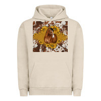 Pigment French Oak horse Urban Hoodie - BarkalooDesign