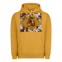 Pigment Peanut Butter horse Urban Hoodie - BarkalooDesign